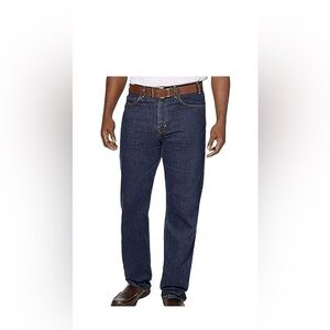 Kirkland Signature 5 Pocket Blue Jeans 100% Cotton Size 40×34
